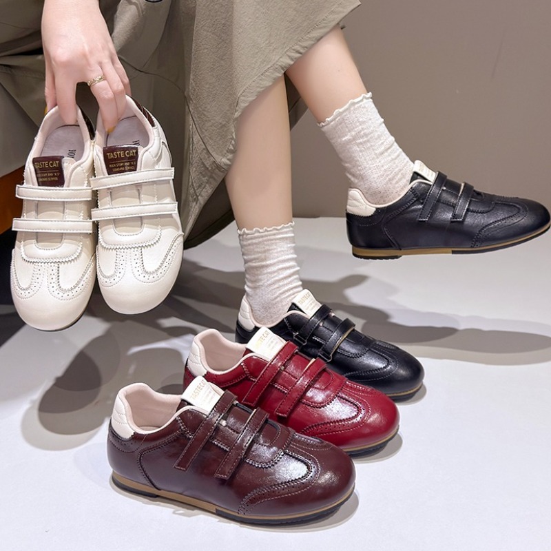 Women'S Fashion Velcro Sneakers - Spring and Autumn Women's Comfortable Solid