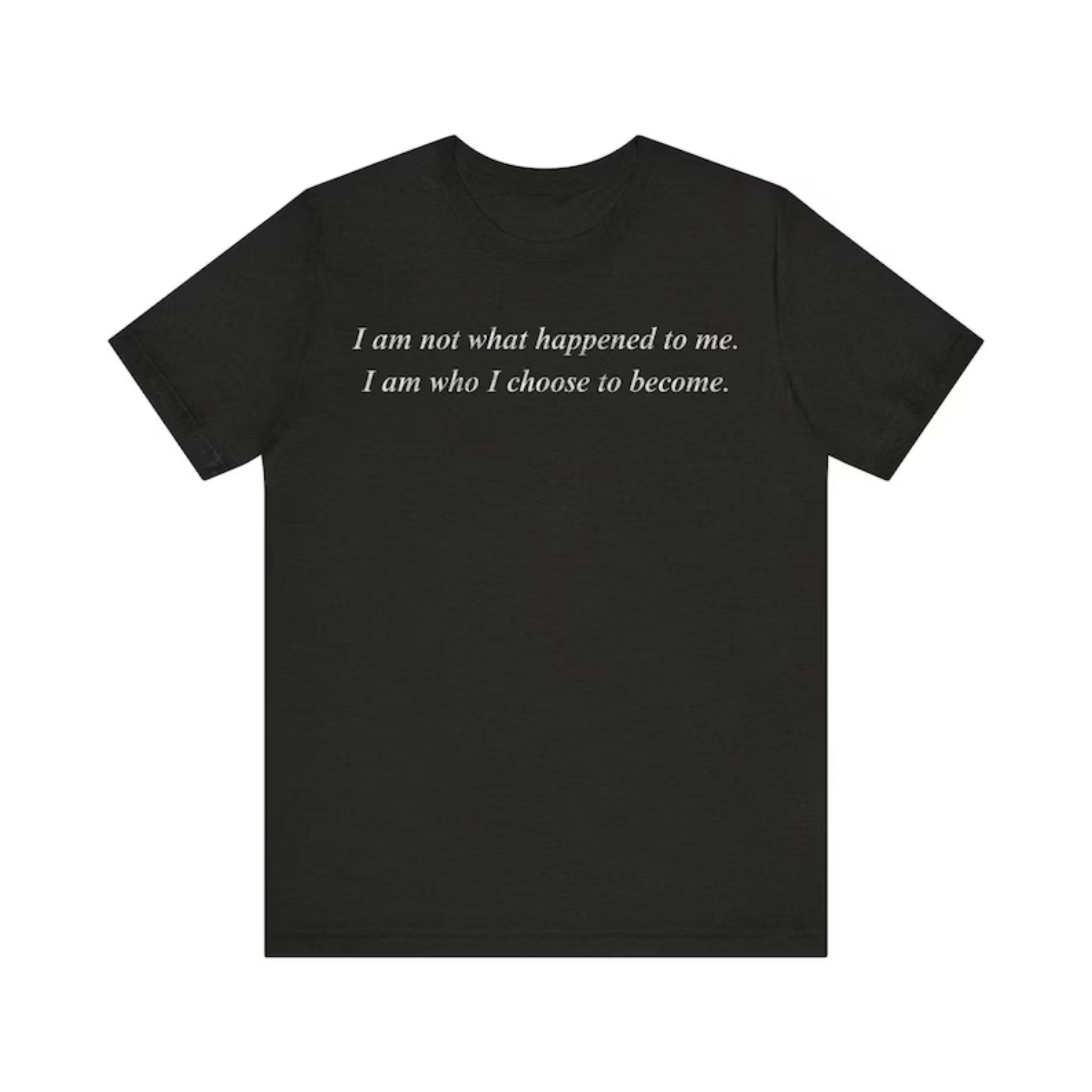 Women Fashion Quotes - Unisex Inspir Quotes Letter Print T‑Shirt
