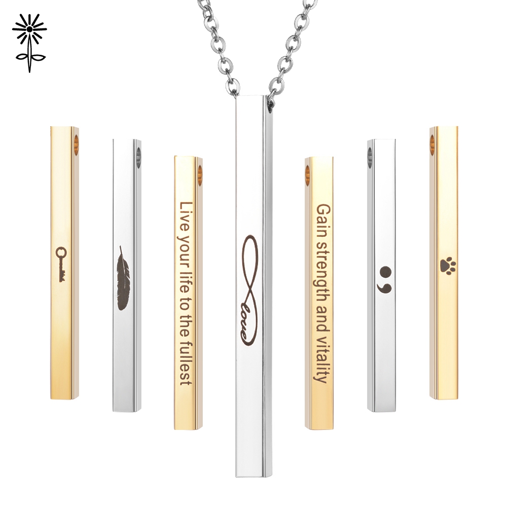 Women Fashion Quotes - New arrival! 316L Stainless Steel Engraved