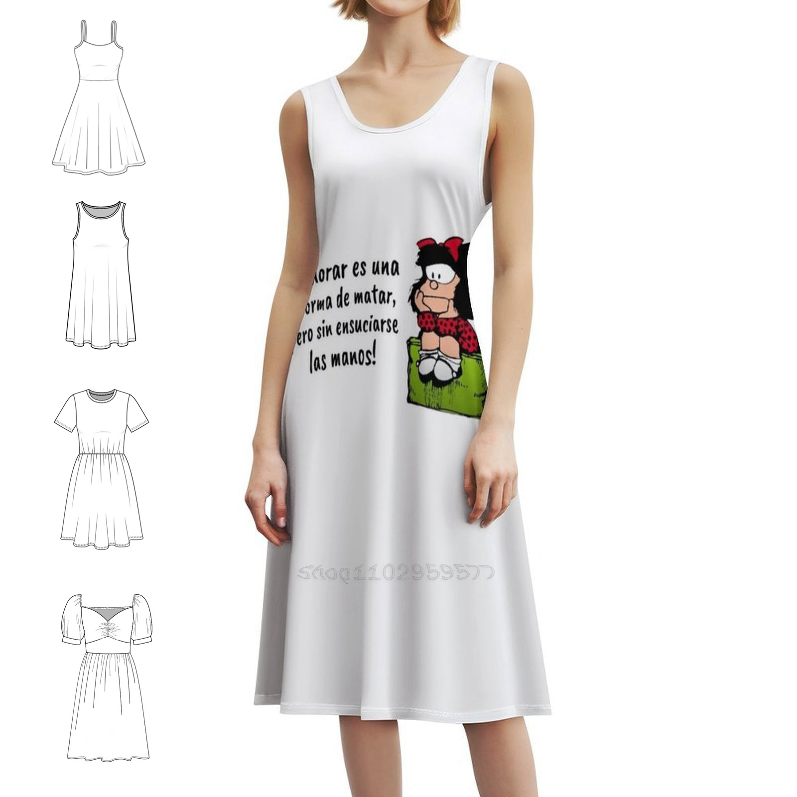 Women Fashion Quotes - Spanish Quotes And Mafalda Comics Boho