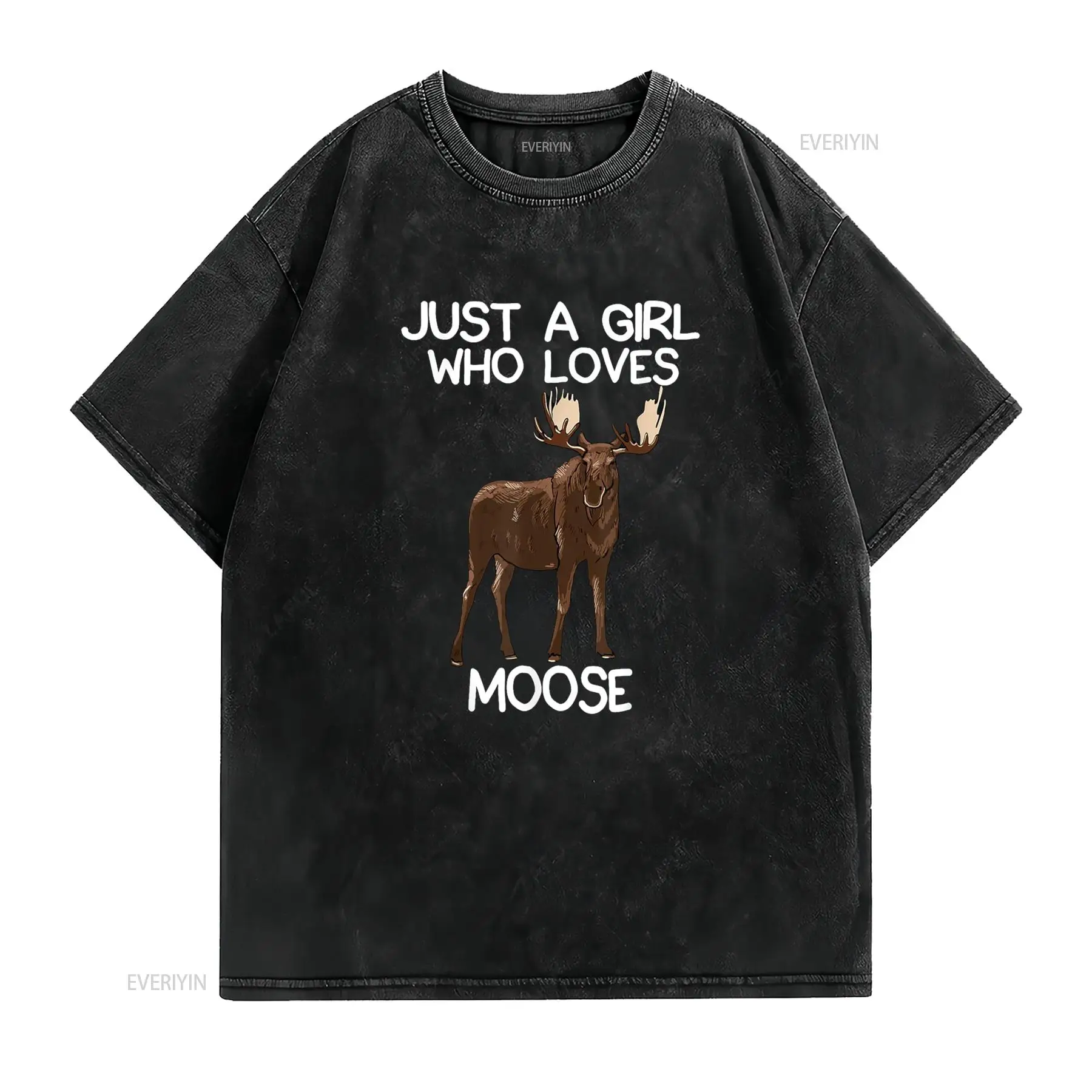 Just A Girl Who Loves Moose Fu - огляд і ціна Women Fashion Quotes