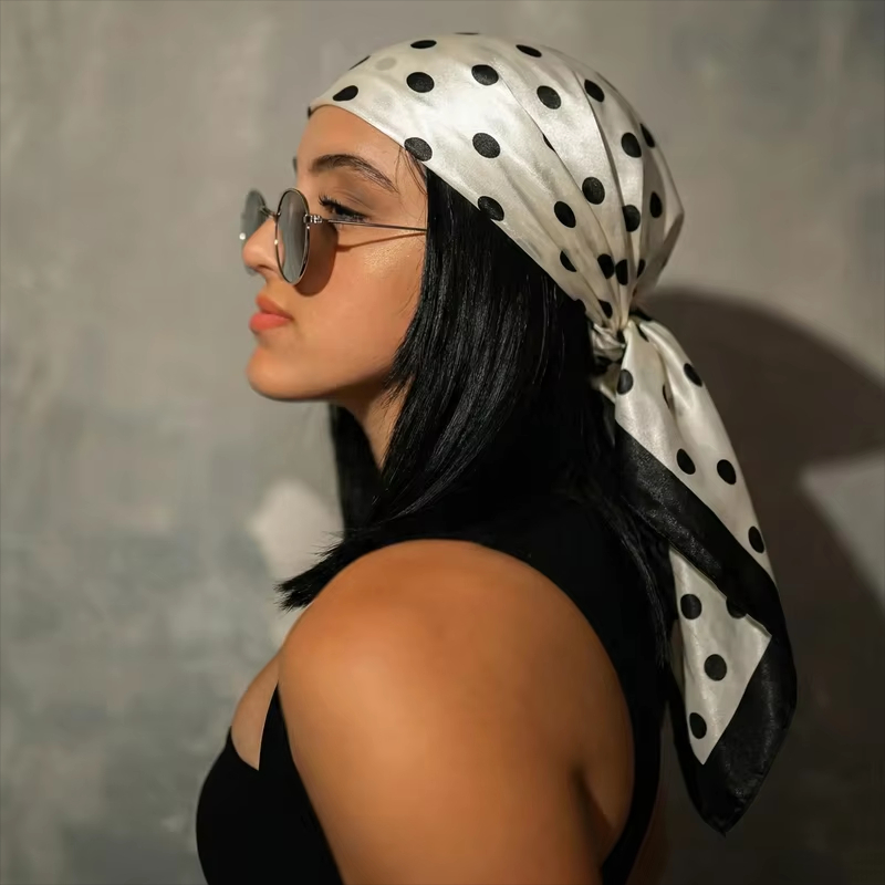 2026 New Dot Print Hijab Scarf - огляд і ціна Women'S Fashion Headbands