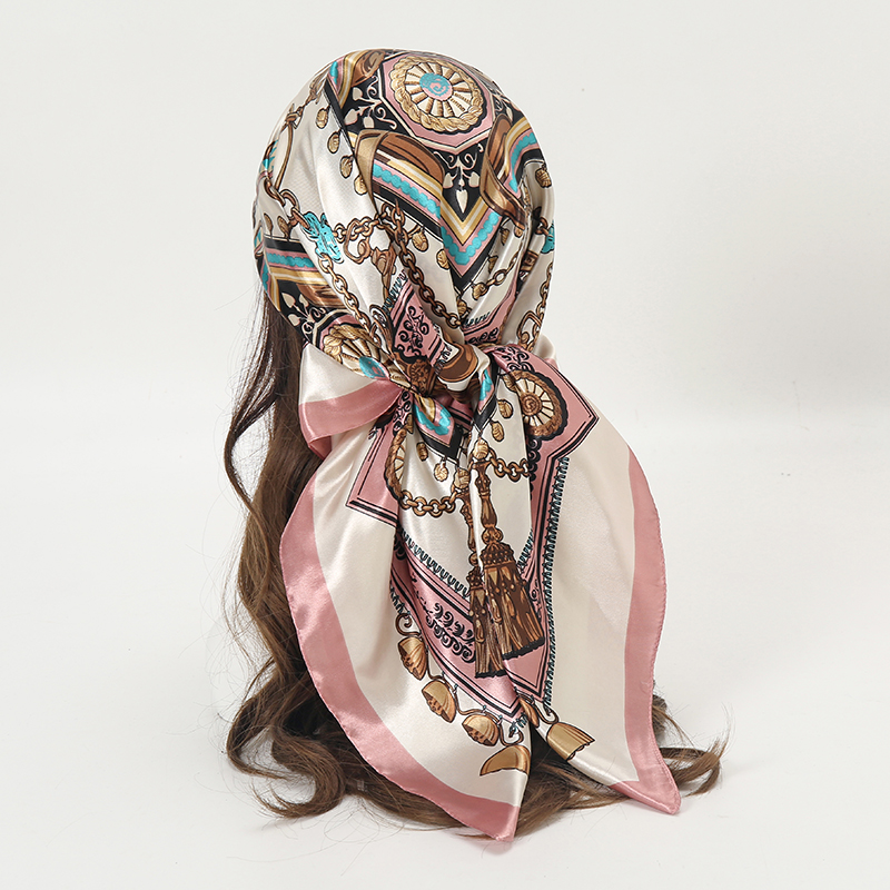 Satin Square Scarf Women Musli - огляд і ціна Women'S Fashion Headbands