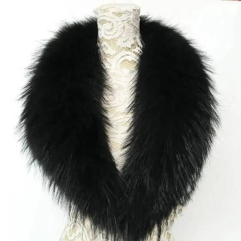 Natural Raccoon Fur Collar Rea - огляд і ціна Women'S Fashion Essentials