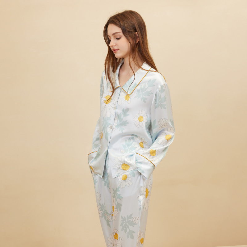 Fashion Daisy Print Pajamas Wo - огляд і ціна Women'S Fashion Suit