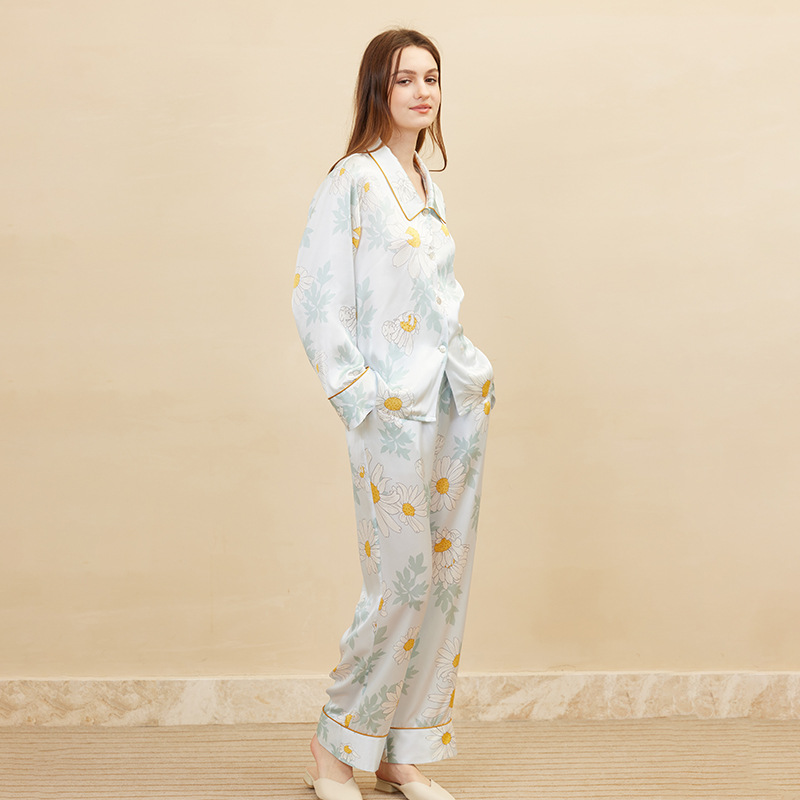 Fashion Daisy Print Pajamas Wo - огляд і ціна Women'S Fashion Suit