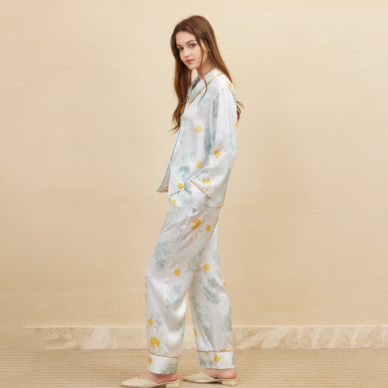 Fashion Daisy Print Pajamas Wo - огляд і ціна Women'S Fashion Suit