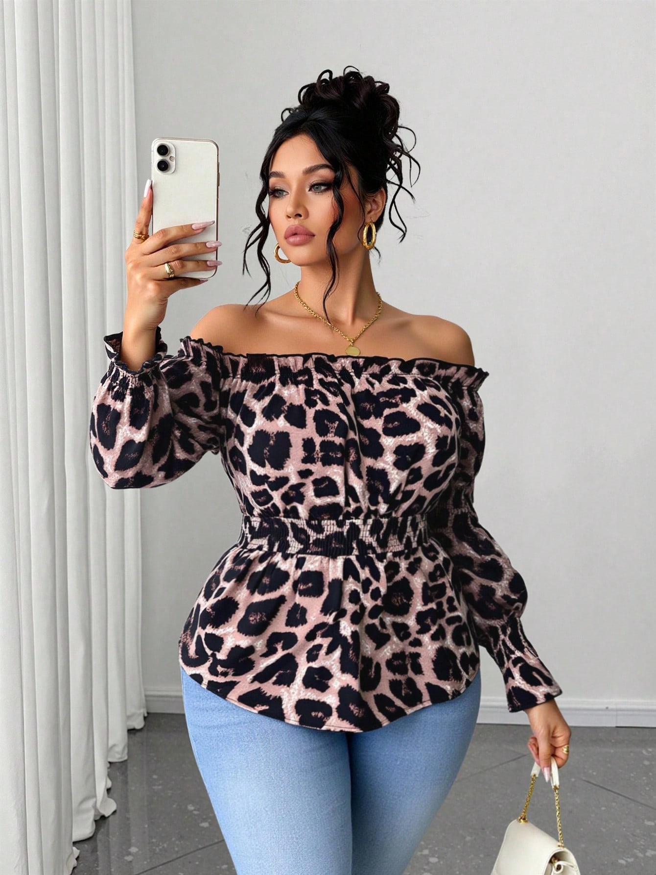 Plus Size Women Leopard Print  - огляд і ціна Women'S Fashion Essentials