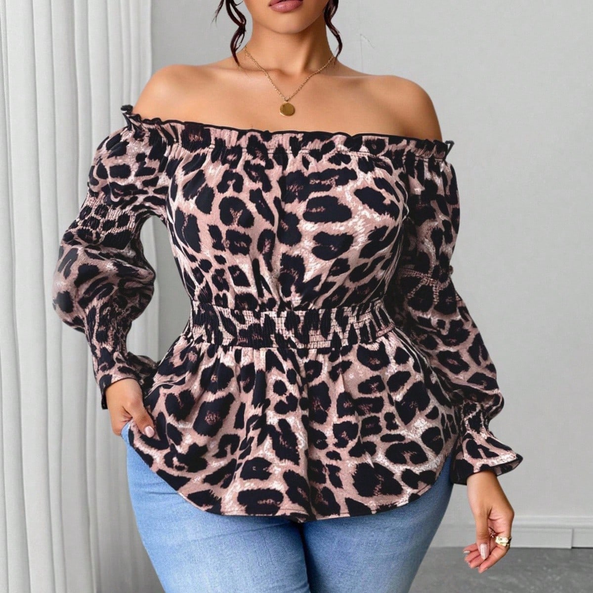 Plus Size Women Leopard Print  - огляд і ціна Women'S Fashion Essentials
