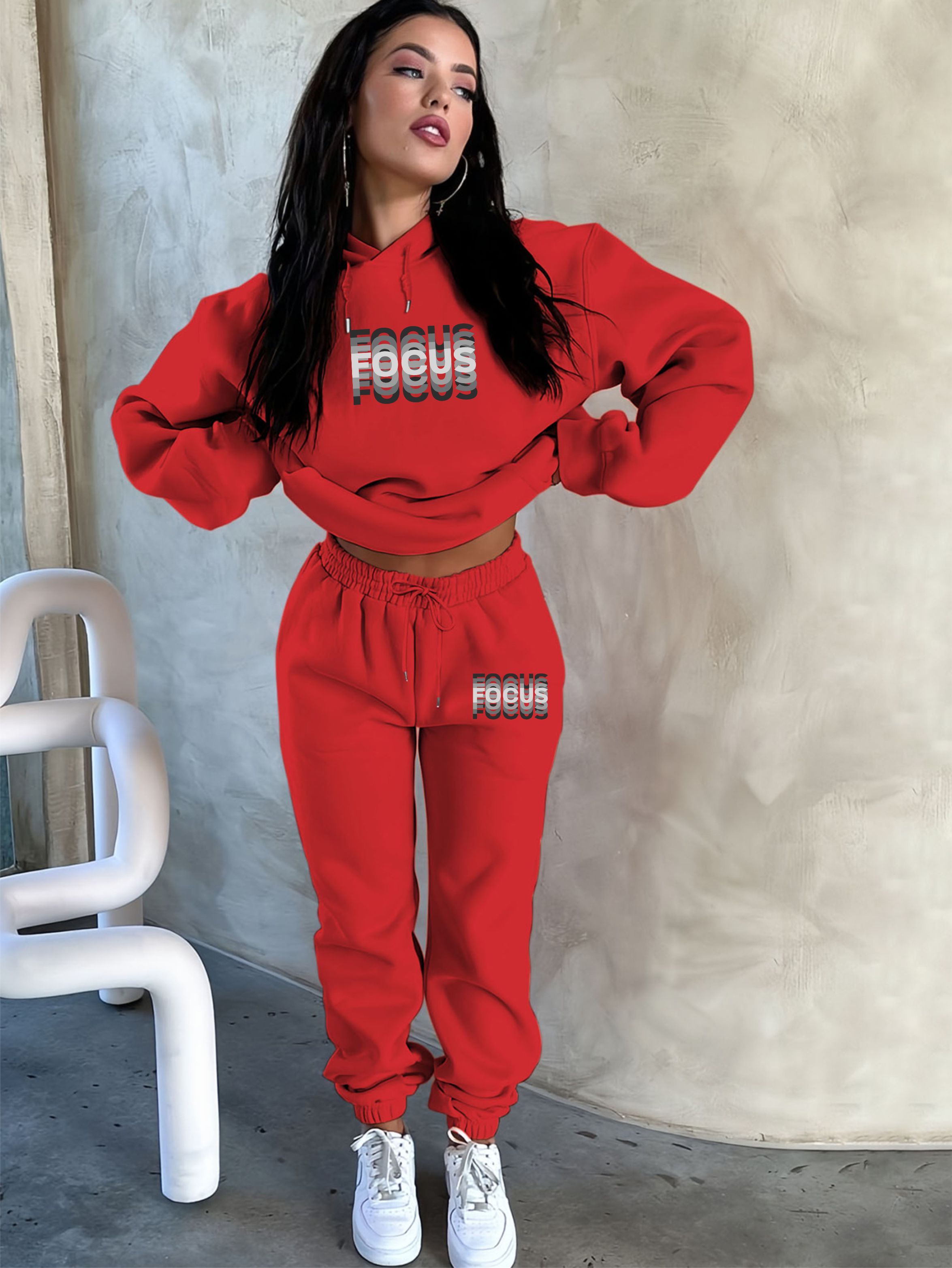 Female Winter Warm Fleece Thic - огляд і ціна Women'S Fashion Suit