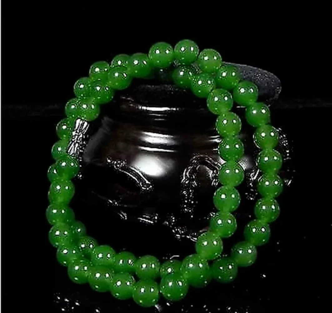Genuine Natural Green Beads Ne - огляд і ціна Women And Men Fashion