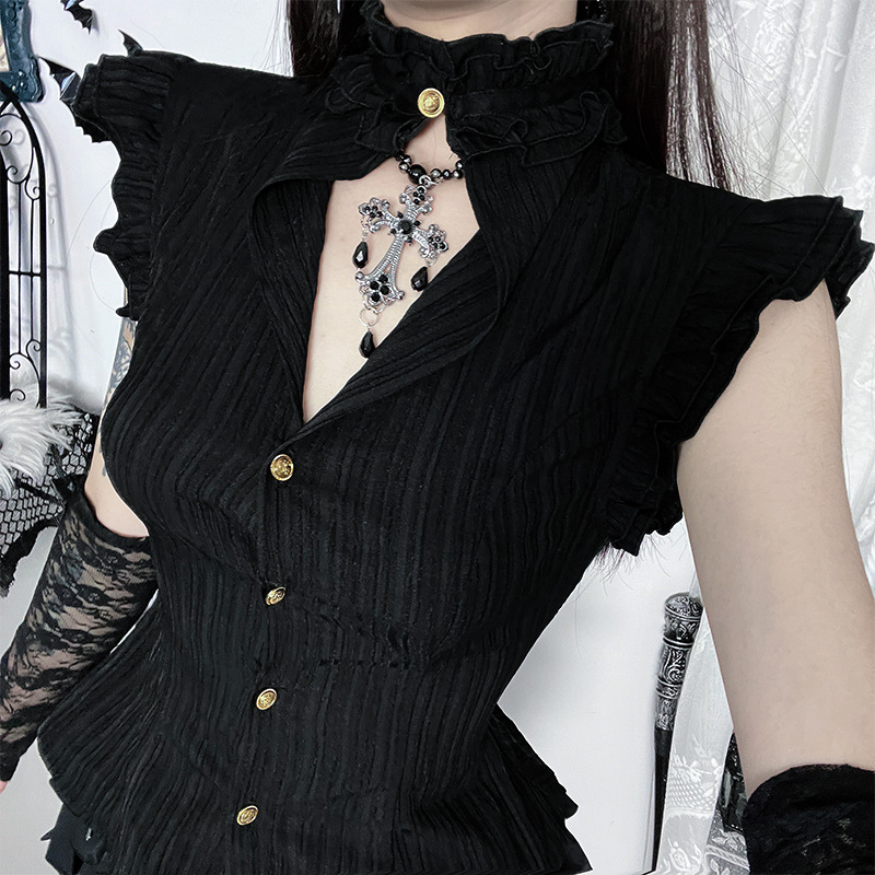 Goth Dark 90s Grunge Single Br - огляд і ціна Women'S Fashion From The 90S