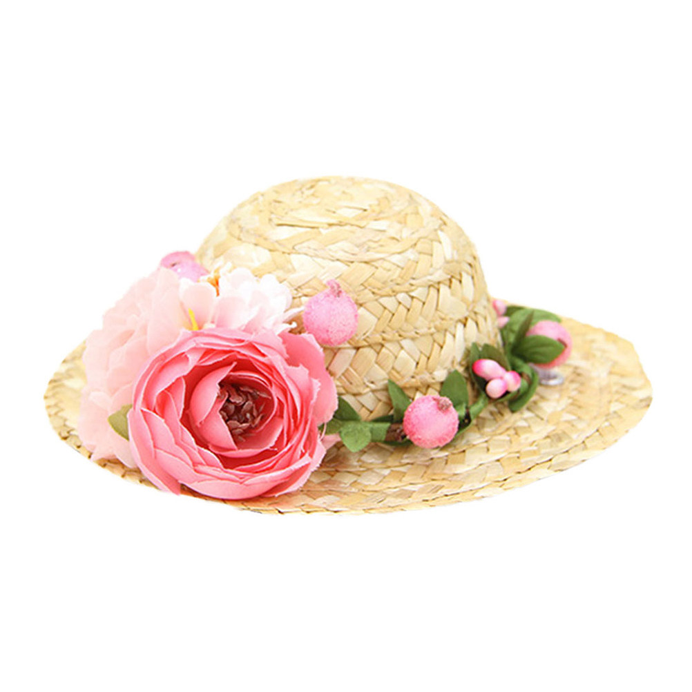 Pet Straw Hat for Dogs Cats Sm - огляд і ціна Straw Hat Summer