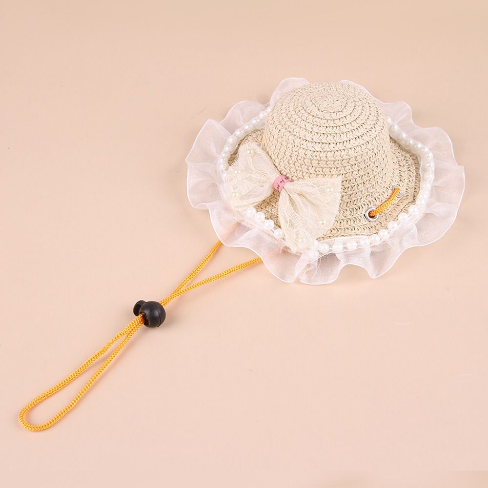 Pet Outdoor Supplies Princess  - огляд і ціна Straw Hat Summer