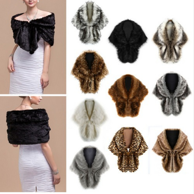 Solid Color Faux Fur Long Plus - огляд і ціна Women'S Fashion Essentials