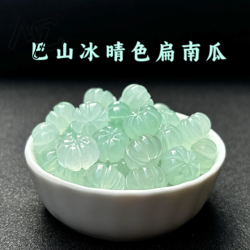10pcs A Green Jade Pumpkin Bea - огляд і ціна Women And Men Fashion