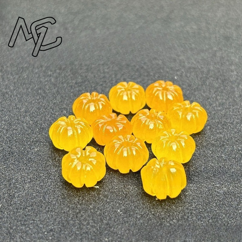 10pcs A Green Jade Pumpkin Bea - огляд і ціна Women And Men Fashion