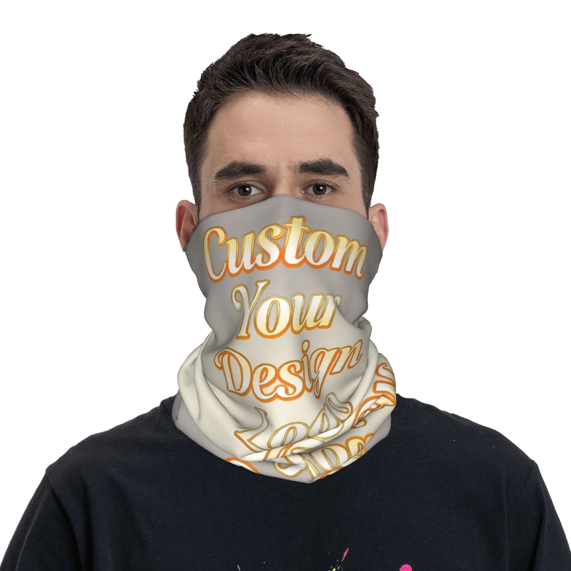 Custom Your Photo Name Bandana - огляд і ціна Women Fashion Logo Design