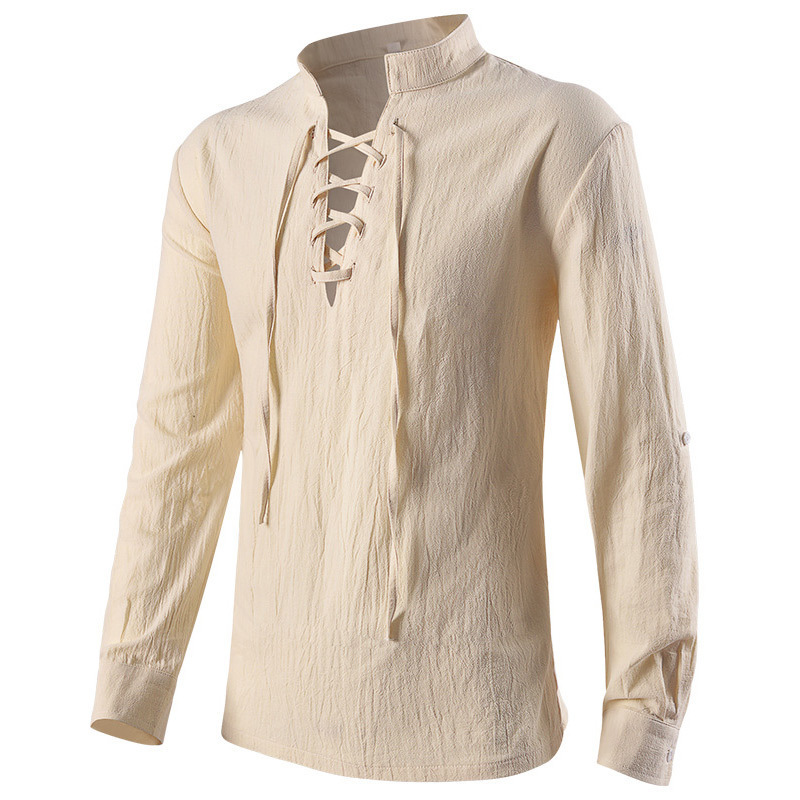 4 Pcs Men's Halloween Renaissa - огляд і ціна Belted Shirt Dress