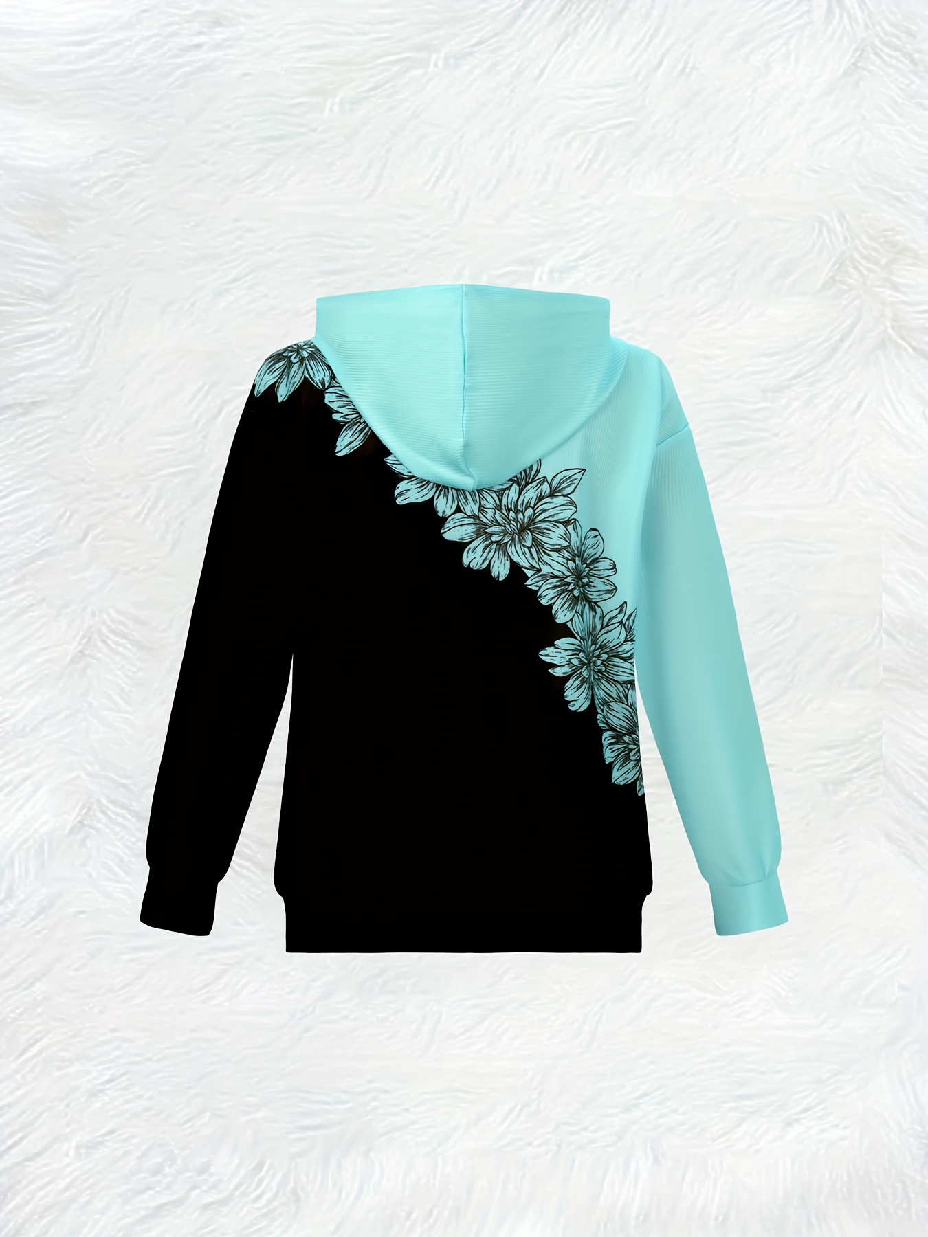 Printed Design  Women's  Splic - огляд і ціна Women'S Fashion Zip Hoodie
