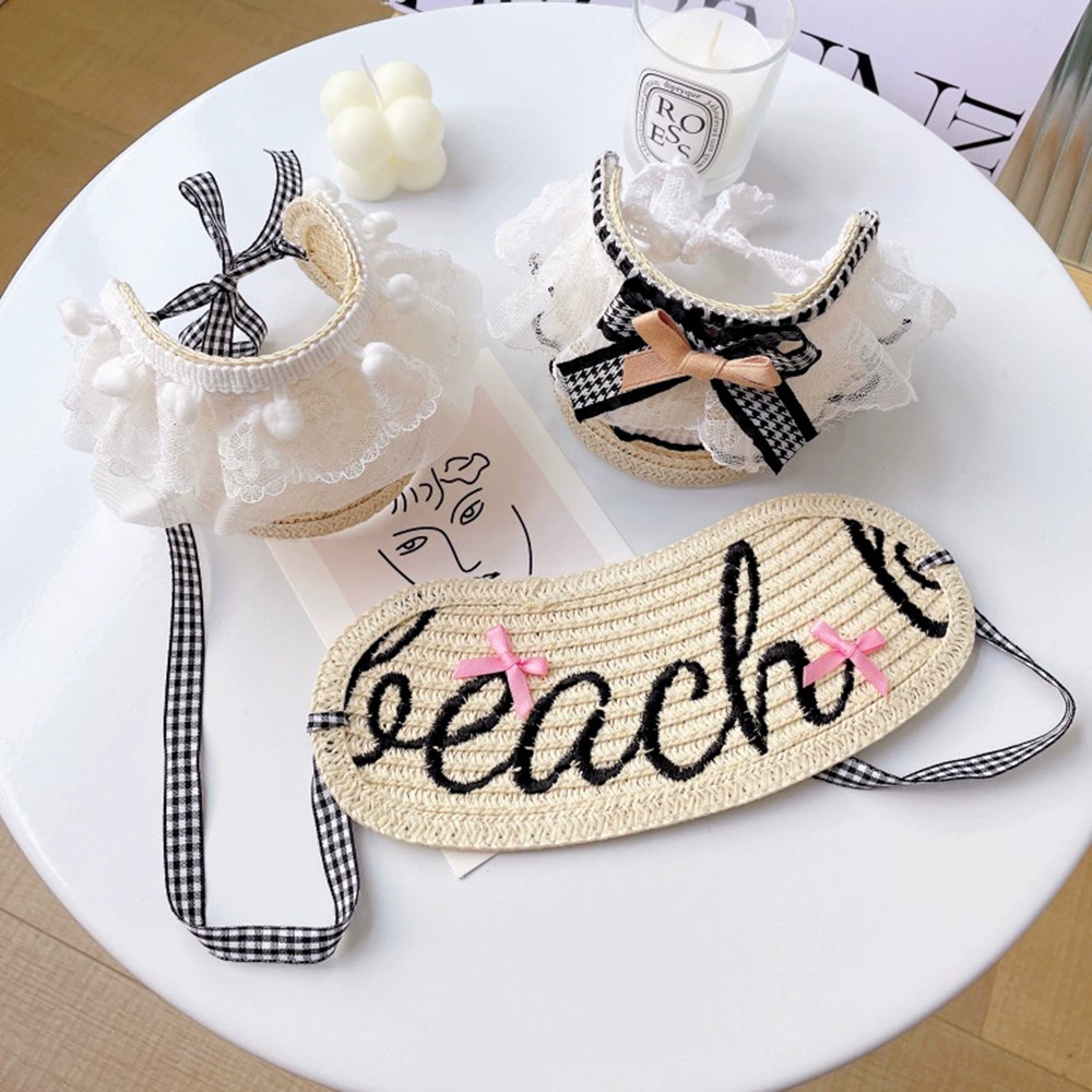 Adjustable Korean Style Pet St - огляд і ціна Straw Hat Summer
