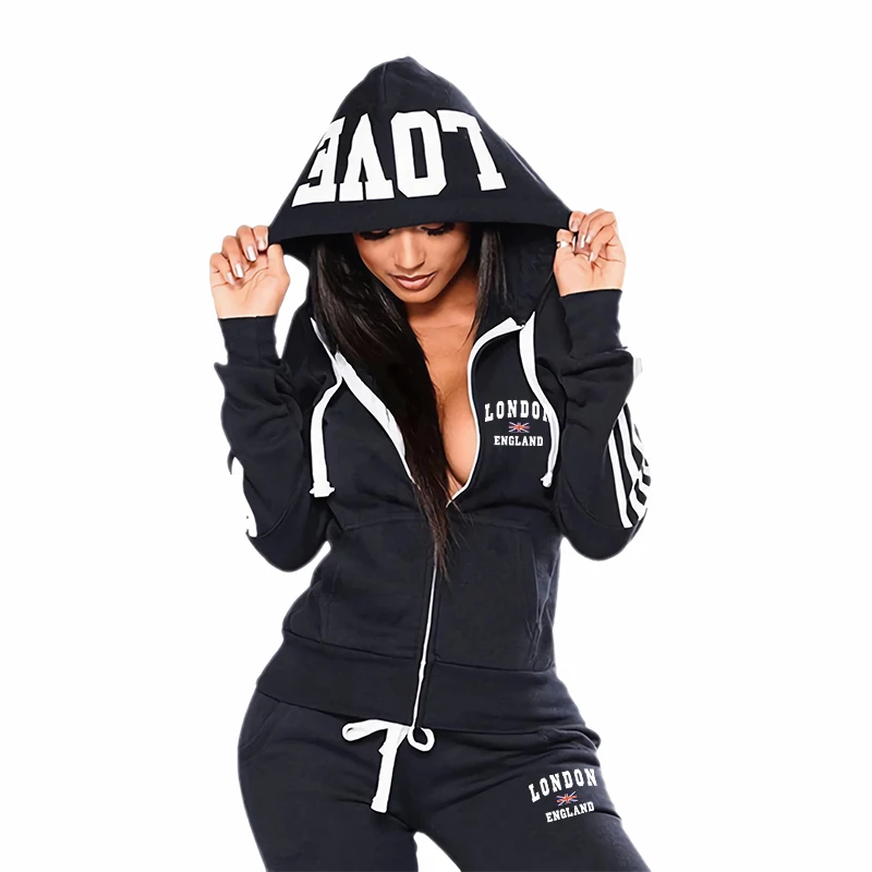 Sports Casual Daily High Quali - огляд і ціна Women'S Fashion Zip Hoodie