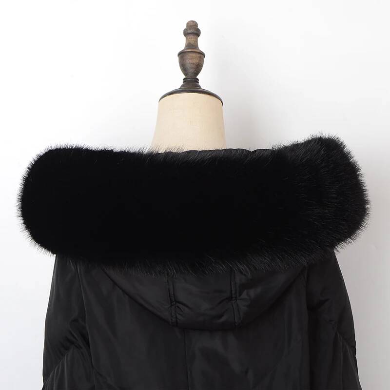 Winter Coat Fur Collar Faux Fu - огляд і ціна Women'S Fashion Essentials