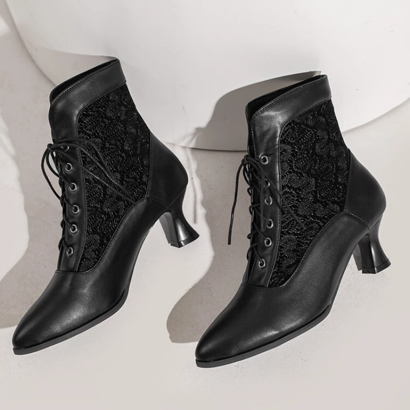 Women Victorian Ankle Boots Le - огляд і ціна Women'S Fashion Victorian