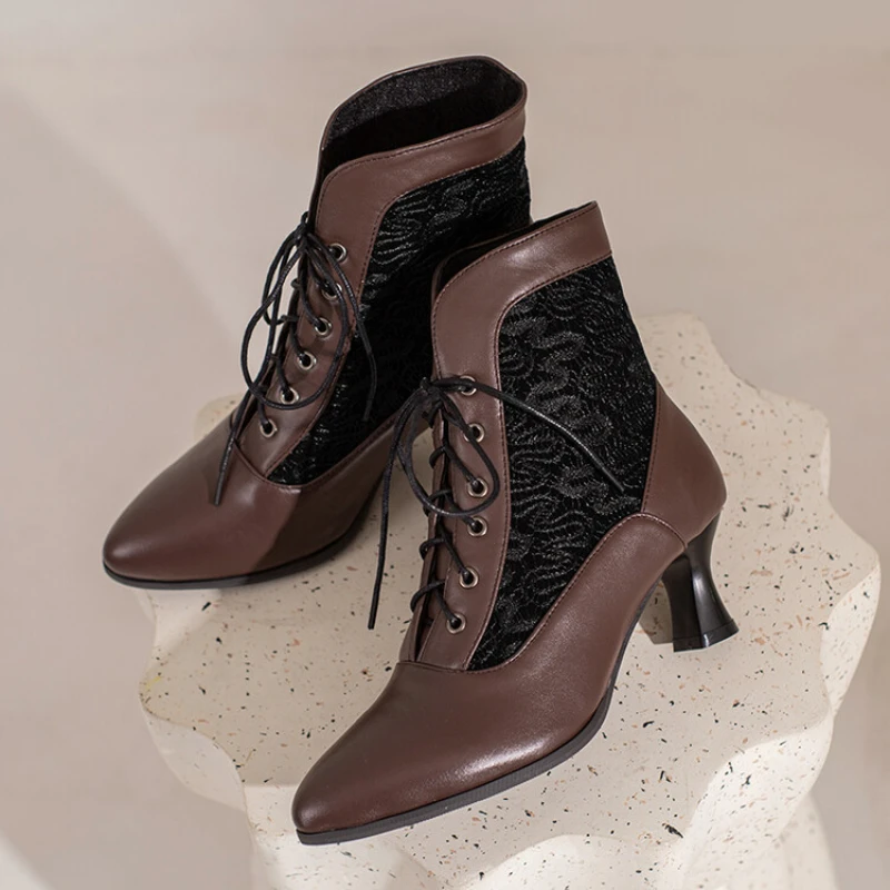 Women Victorian Ankle Boots Le - огляд і ціна Women'S Fashion Victorian