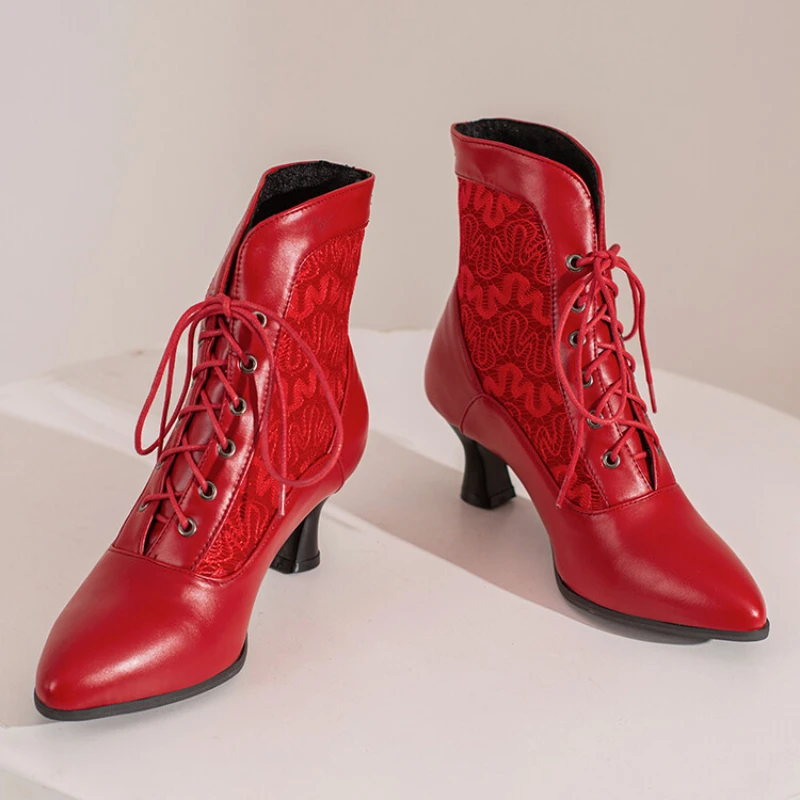 Women Victorian Ankle Boots Le - огляд і ціна Women'S Fashion Victorian