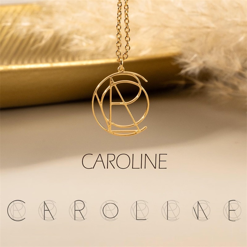 Personalized Logo Name Necklac - огляд і ціна Women Fashion Logo Design