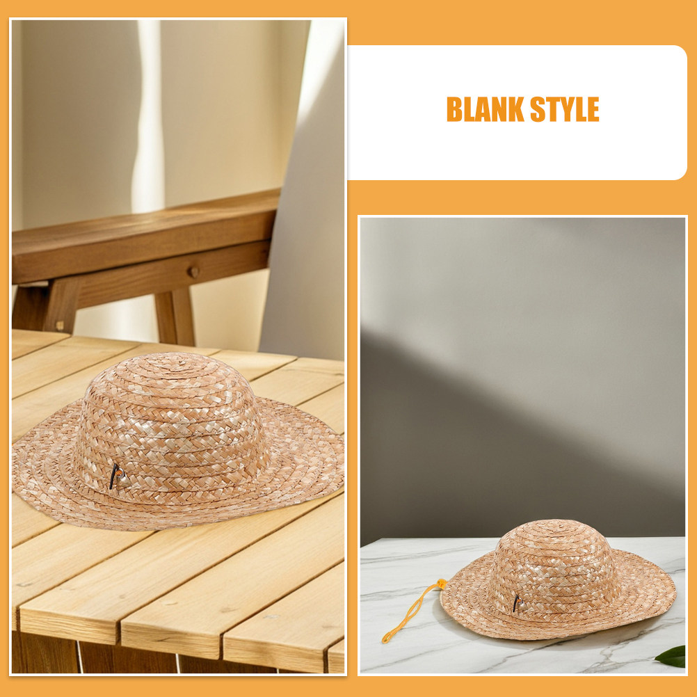 2Pcs Kids Sun Hat Natural Stra - огляд і ціна Straw Hat Summer