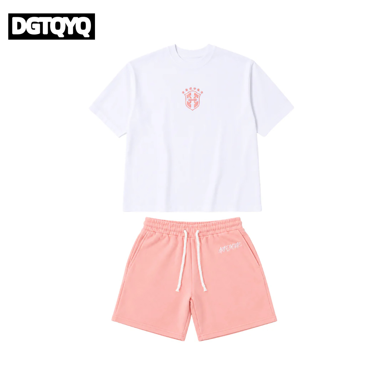 Man's Summer New Pink Embroide - огляд і ціна Women And Men Fashion