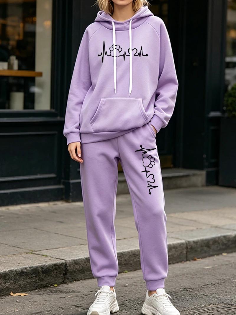 Fashion Women's 2 Pcs Sets Aut - огляд і ціна Women'S Fashion Sweatshirts