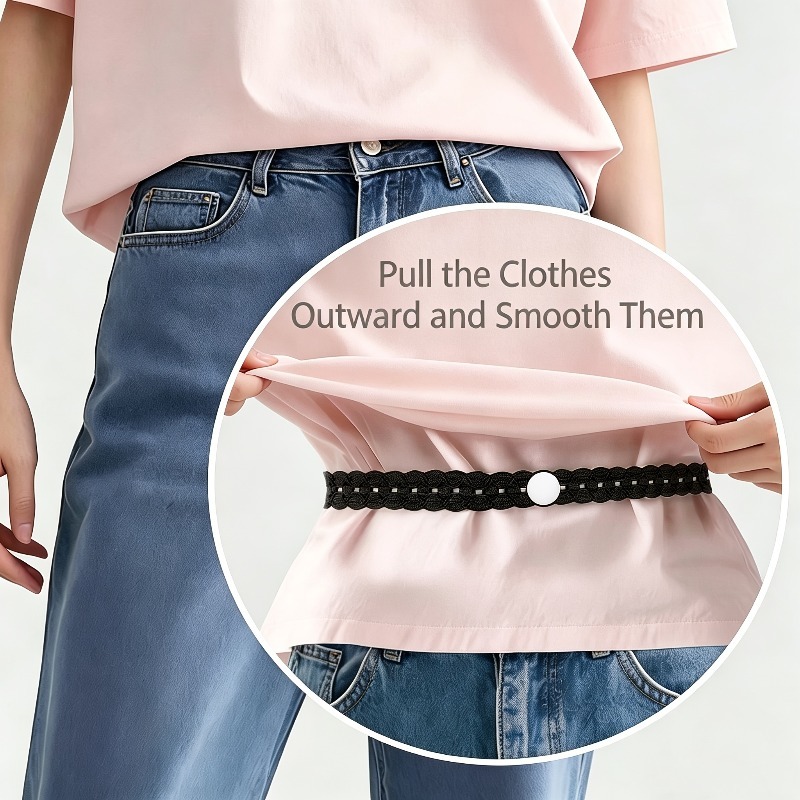 4PCS/Set (1 Strap+3 Buttons) E - огляд і ціна Belted Shirt Dress