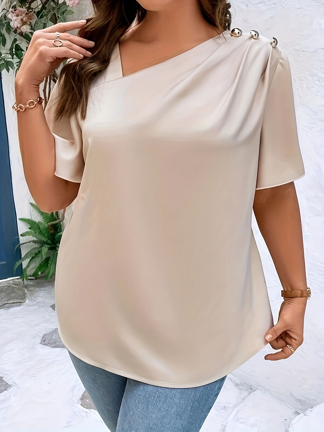 Plus SizeTemperament Blouse Ca - огляд і ціна Women'S Fashion Essentials