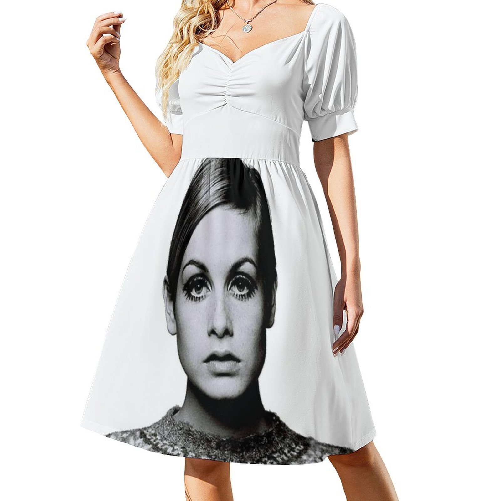 Twiggy Sexy Vacation Dress For - огляд і ціна Women Fashion Icon