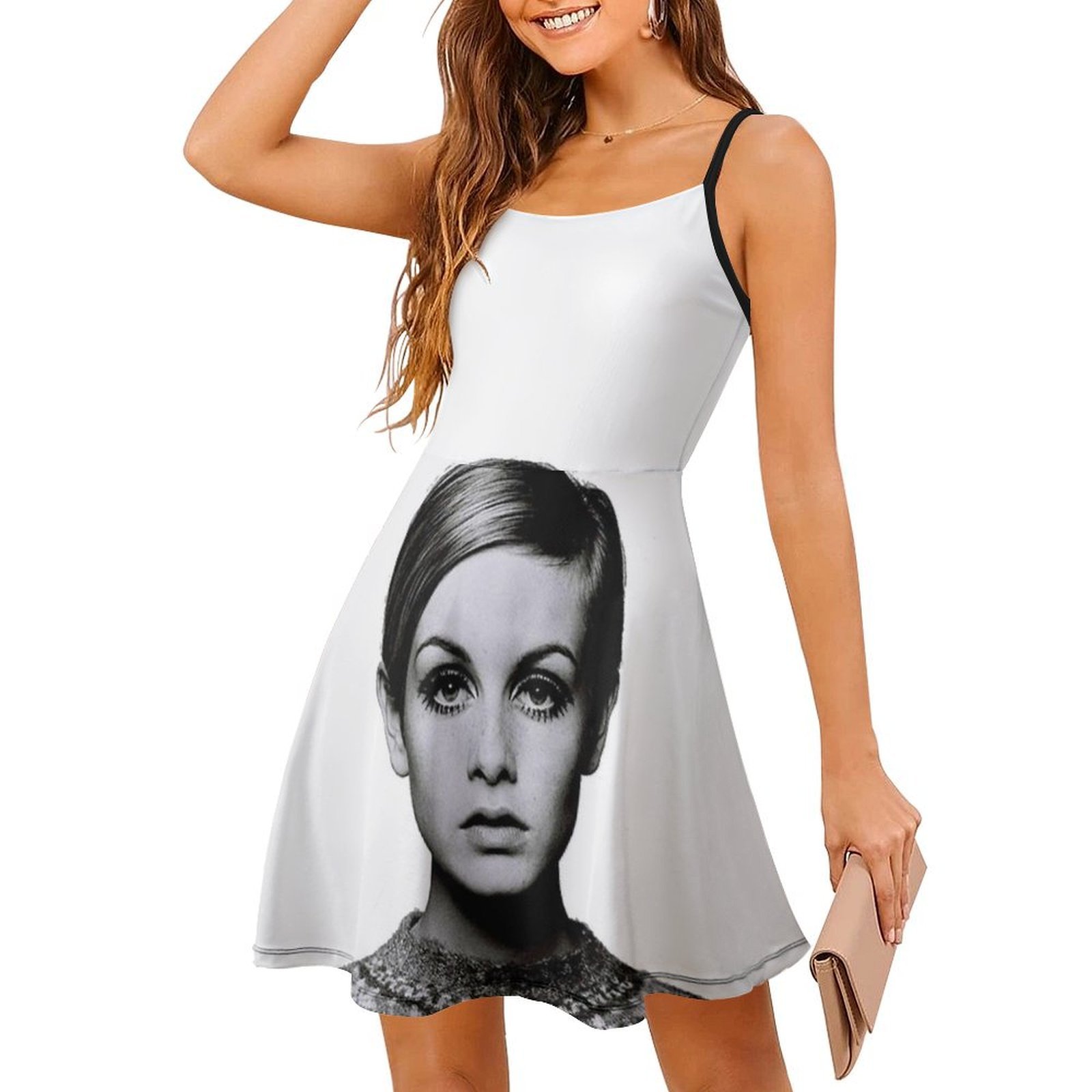Twiggy Sexy Vacation Dress For - огляд і ціна Women Fashion Icon