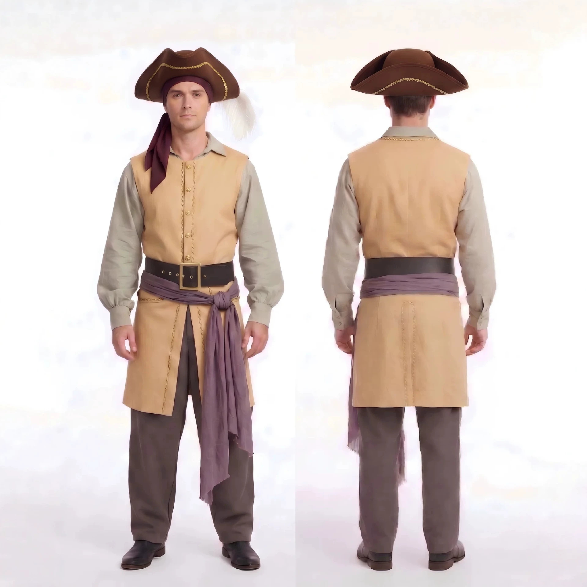 Movie Backrooms Captain Clark  - огляд і ціна Belted Shirt Dress