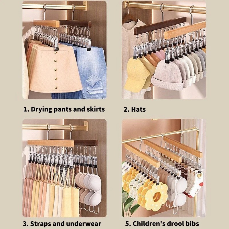 Pants Hanger with 10 Clothespi - огляд і ціна Belted Shirt Dress