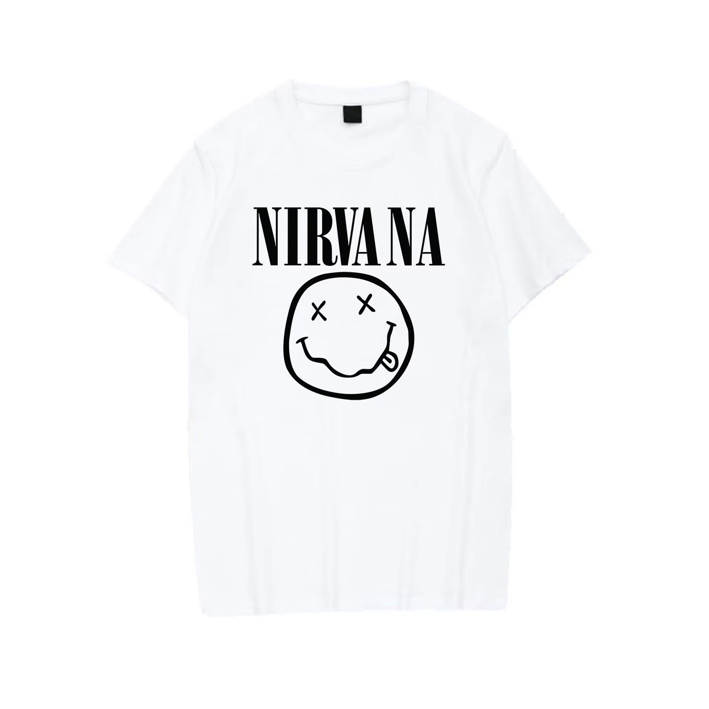 Nirvana Smiley Face Tee, 90s V - огляд і ціна Women'S Fashion From The 90S