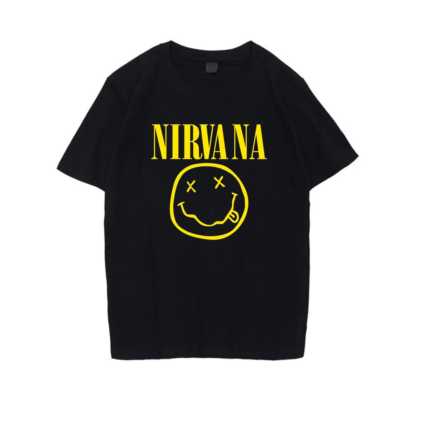 Nirvana Smiley Face Tee, 90s V - огляд і ціна Women'S Fashion From The 90S